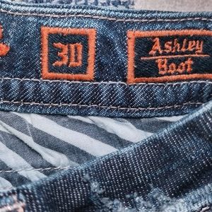 Rock revival women jeans size 30. Ashley/Boot .